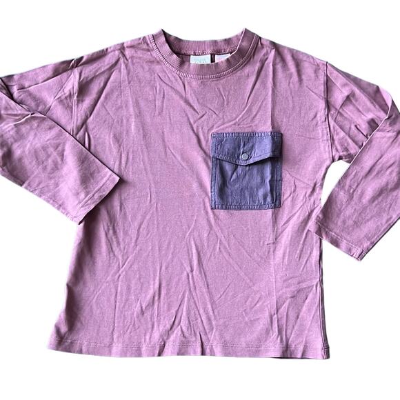 Zara | Long Sleeve Pocket Tee - Picture 1 of 2